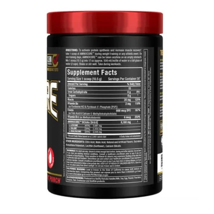 Allmax Aminocore BCAA 315g Fruit Punch 30 Servings sup.webp